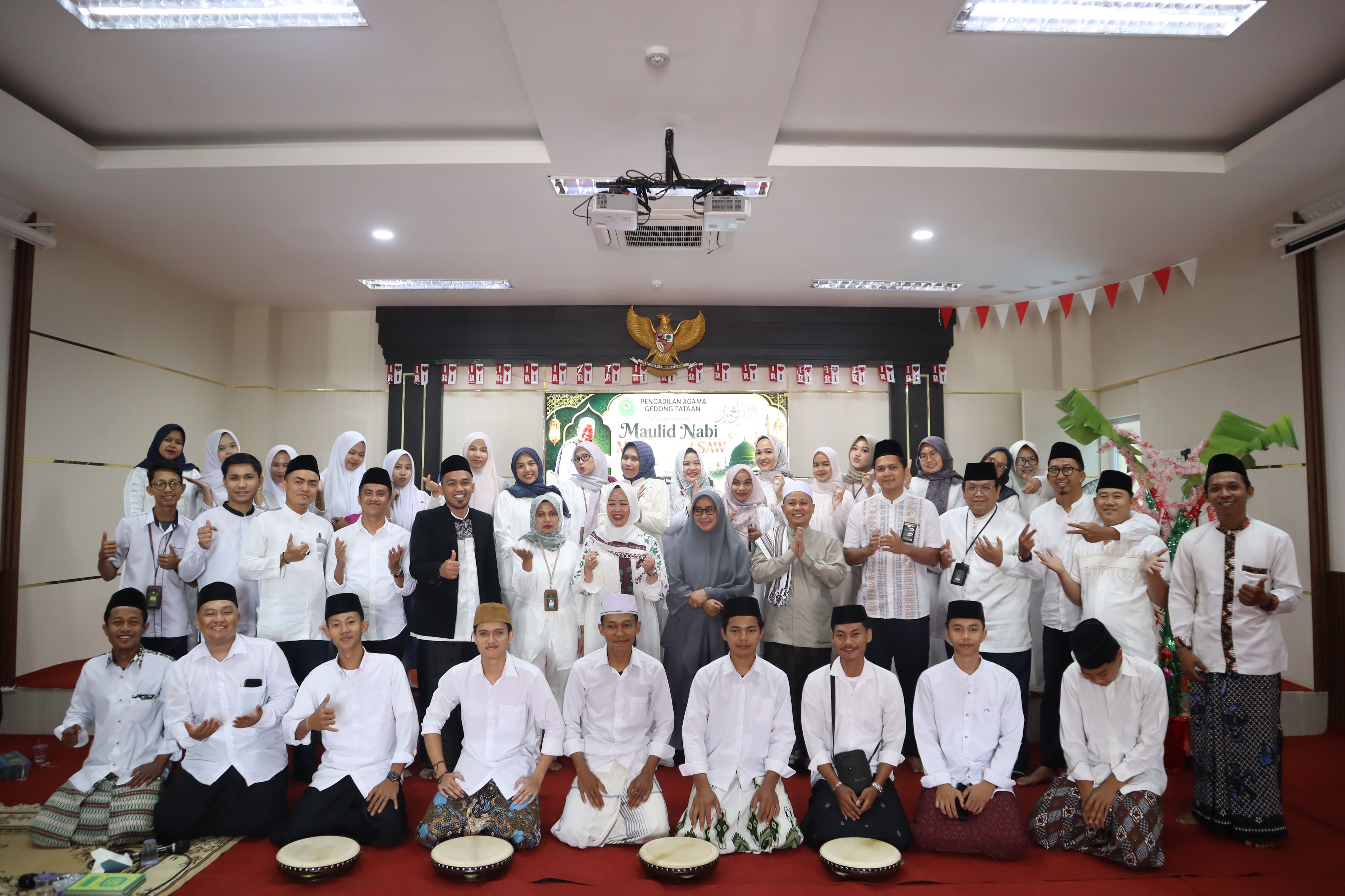 Semarak Maulid Nabi 1448 H, PA Gedong Tataan Tanamkan Nilai Kejujuran, Amanah, dan Integritas dalam Etos Kerja