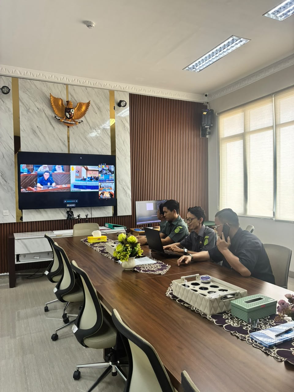 Pengadilan Agama Gedong Tataan Ikuti Sosialisasi Pedoman Pengelolaan Media Massa dan Media Sosial oleh Mahkamah Agung RI